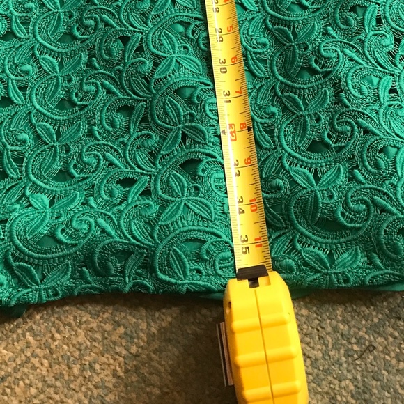 Zara Green Lace Dress NWT - Picture 11 of 11
